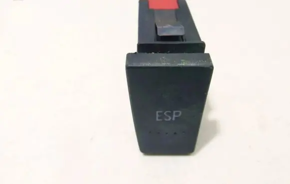 Volkswagen Sharan ESP (stability program) switch 7m3927134 ym2119g254aaw