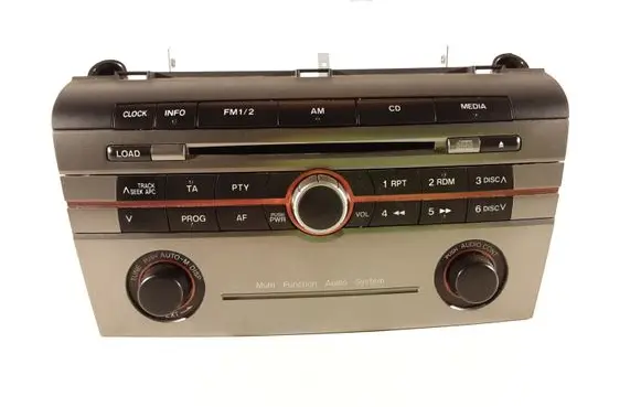 Mazda 3 I Radio/CD/DVD/GPS head unit 14794008 BR2B66AR0