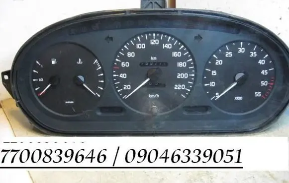 Renault Scenic I Speedometer (instrument cluster) 7700839646 09046339051