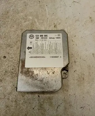 Seat Alhambra (Mk1) Airbag control unit/module 1C0909605 5WK43121 11030807