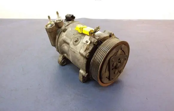 Peugeot 607 Air conditioning (A/C) compressor (pump) 9663315680