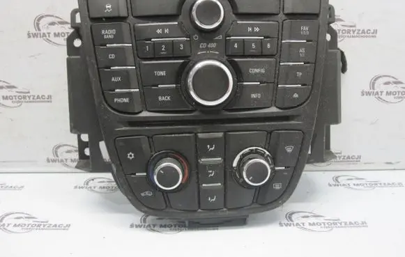Opel Astra J Head unit multimedia control 13360091