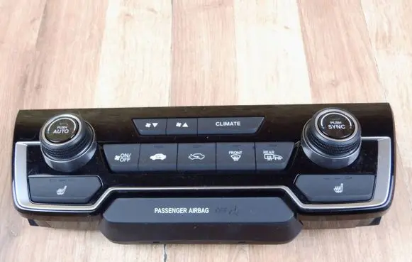Honda Civic X Climate control unit 79600TGGA610