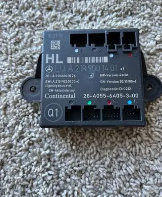 Mercedes-Benz E W212 Door control unit/module 2189001401