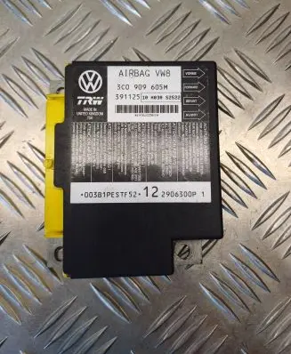 Volkswagen PASSAT B6 Airbag control unit/module 3C0909605M 391125 10H030S2522