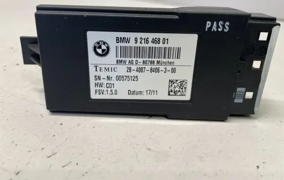 BMW X3 F25 Seat heating relay 921646801