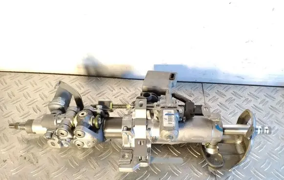 Steering wheel axle