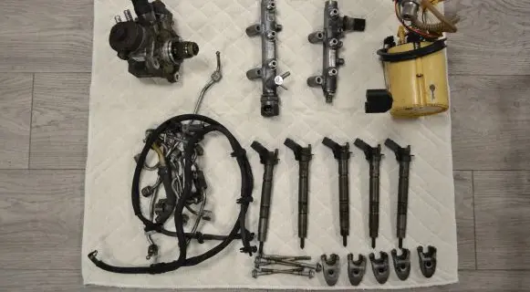 Audi A6 S6 C7 4G Fuel injection system set 059130277