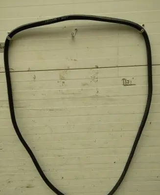 Opel Crossland X Trunk rubber seal (body) 
