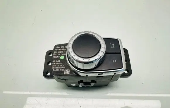Mercedes-Benz B W246 W242 Multifunctional control switch/knob A2469009802 A2469013302 A1664420068