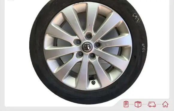 Opel Zafira C R17 alloy rim OP044