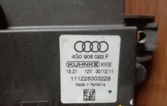 Audi A4 S4 B8 8K Other control units/modules 4G0906093F