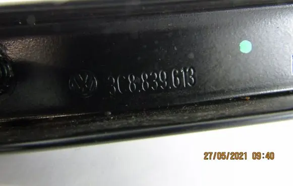 Volkswagen PASSAT CC Rear vent window glass 3C8839613