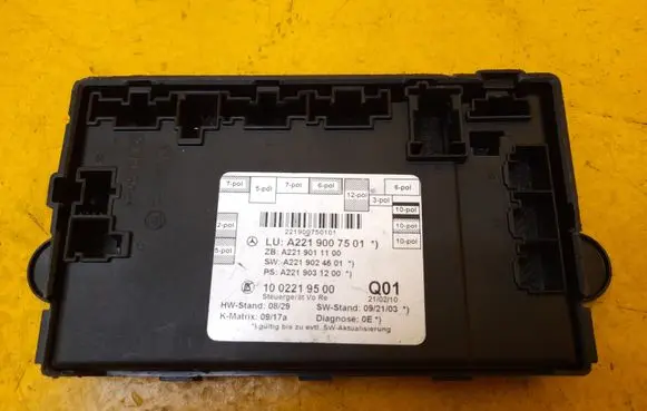 Mercedes-Benz S W221 Door control unit/module A2219007501