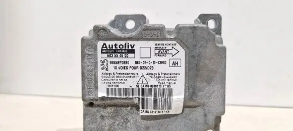 Peugeot 407 Airbag control unit/module 9655880880