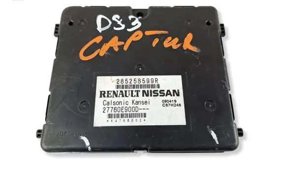 Renault Captur Other control units/modules 285258599R 27760E900D