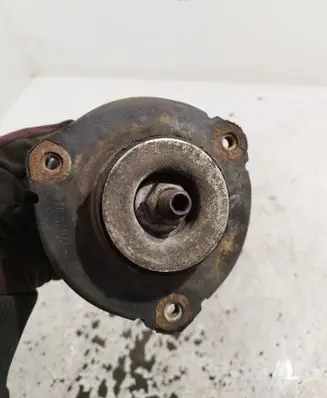 Front shock absorber with coil spring