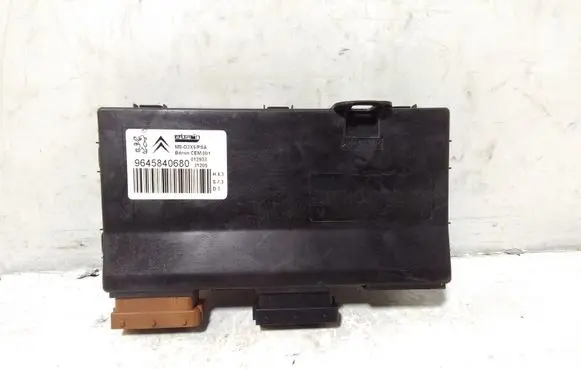 Peugeot 407 Seat control module 9645840680 012933 31205