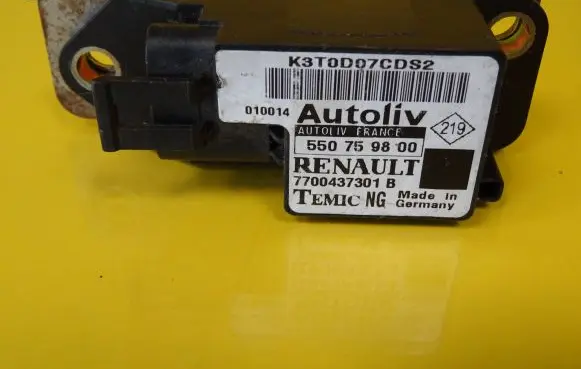 Renault Scenic I Airbag deployment crash/impact sensor 7700437301B