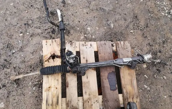 Volkswagen Touareg I Steering rack 7L6422055ABZFODE 7353501142