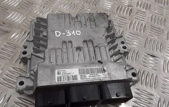 Peugeot 5008 Engine control unit/module 9676761080 s180075002k sid807hw9666571380