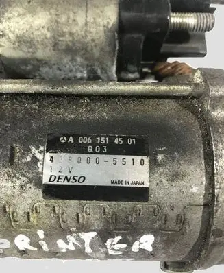 Mercedes-Benz Sprinter W906 Starter motor A0061514501 4280005510