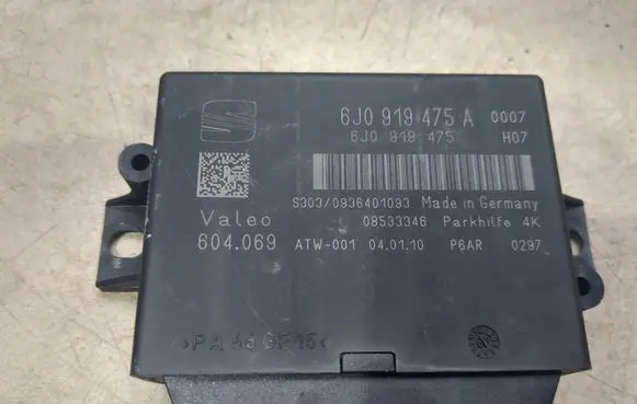 Seat Ibiza IV (6J,6P) Parking PDC control unit/module 6J0919475A 6J0919475 08533346