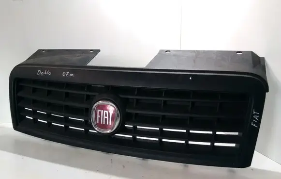 Fiat Doblo Front bumper upper radiator grill 735395576