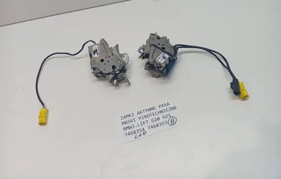 BMW 3 G20 G21 Bonnet Pedestrian Airbag Actuator 7468354 7468353