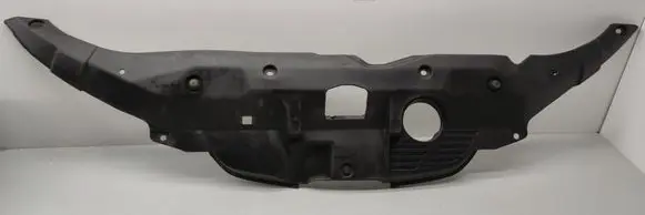 Engine bonnet/hood lock trim molding