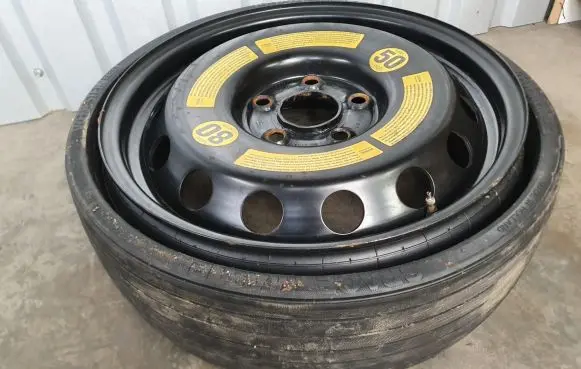 Audi Q7 4L R18 spare wheel 