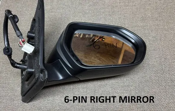 Toyota Yaris XP210 Front door electric wing mirror 87910K0030C
