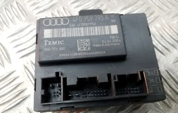Audi A6 S6 C6 4F Door central lock control unit/module 4F0959795A