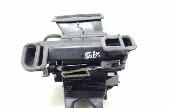 Interior heater climate box assembly