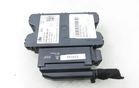 Volkswagen Touareg I Hand brake control module 10095129033 7P0907801D