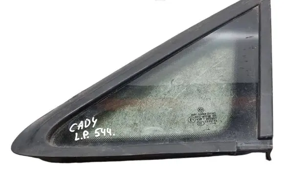 Volkswagen Caddy Front triangle window/glass 43R001057 E000184 DOT27M2310AS2