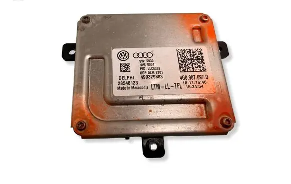 Skoda Octavia Mk3 (5E) Headlight ballast module Xenon 4G0907697D