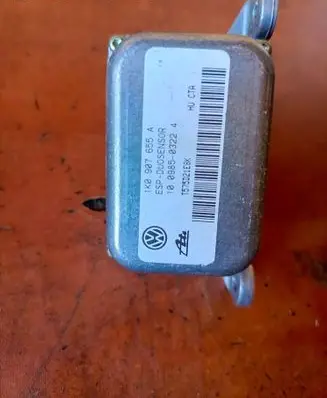 Audi A3 S3 A3 Sportback 8P ESP acceleration yaw rate sensor 1K0907655A T575D21E8K 10098503224