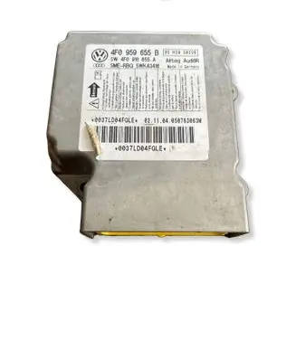 Audi A6 S6 C6 4F Airbag control unit/module 4F0959655B 0037LD04FGLE 4F0910655A