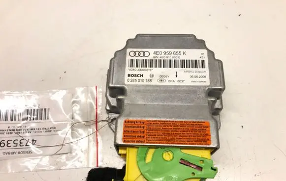 Audi A8 S8 D3 4E Airbag deployment crash/impact sensor 4E0959655K