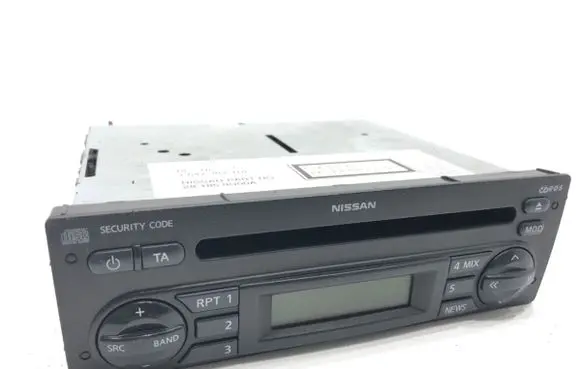 Nissan Micra Radio/CD/DVD/GPS head unit 7647383318