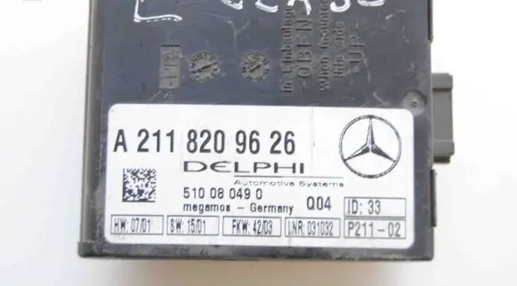 Mercedes-Benz E W211 Other devices A2118209626