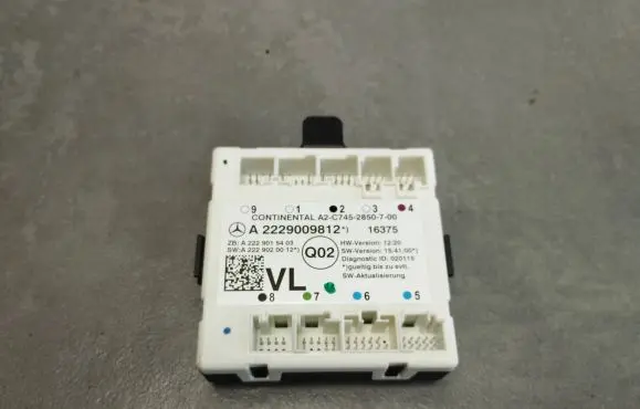 Mercedes-Benz GLC X253 C253 Door control unit/module A2229009812