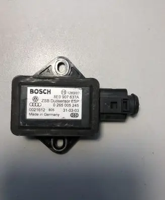 Audi A4 S4 B6 8E 8H ESP acceleration yaw rate sensor 8E0907637A