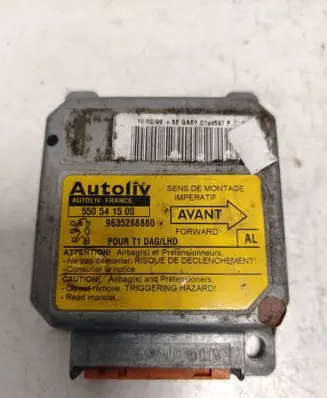 Peugeot 206 Airbag control unit/module 550541500 9635268880