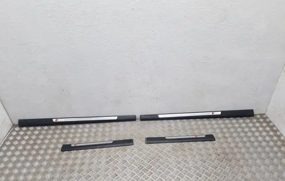 Audi A6 S6 C6 4F sill trim set (inner) 4F0853376H 4F0853376J