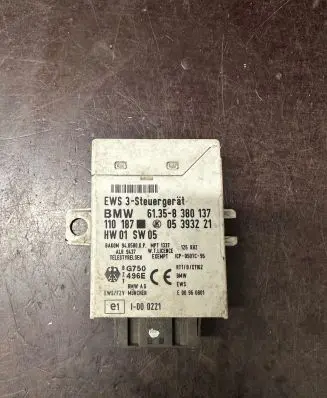 BMW 5 E39 Immobilizer control unit/module 61358380137 05393221 110187