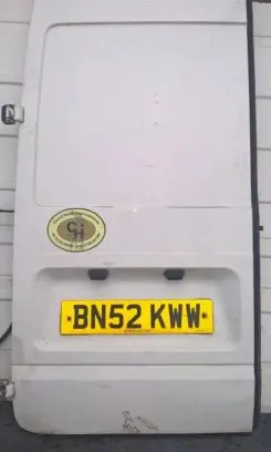 Ford Transit Rear door
