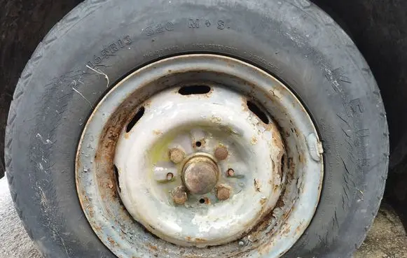 FSO Polonez R13 steel rim 