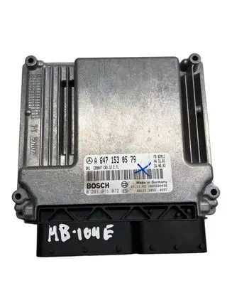 Mercedes-Benz E W211 Engine control unit/module A6471530579 1039S00432 0281011072